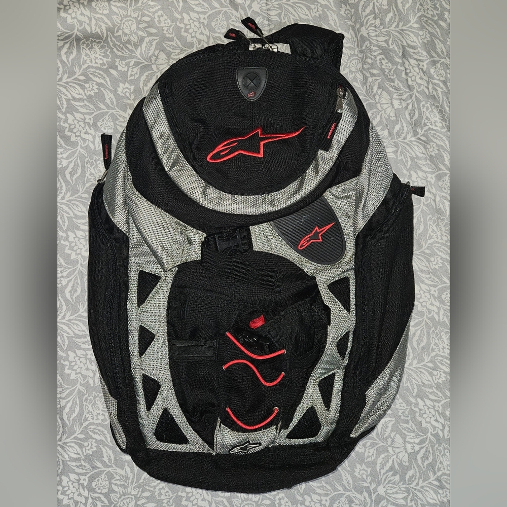 Alpinestars Black and Gray Men's Backpack